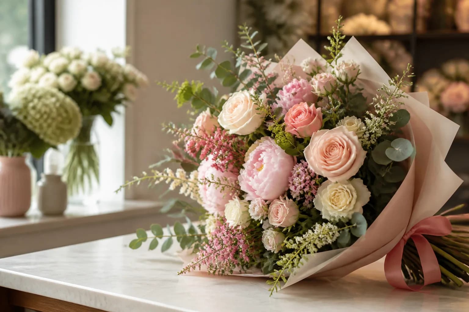 Kayserim Çiçek buket ve florist vitrini